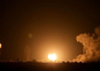 Pesawat Israel gempur Gaza. Foto: PIC