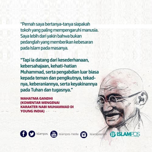 Ini Kata 12 Tokoh Besar Dunia tentang Nabi Muhammad SAW 5 Ini Kata 12 Tokoh Besar Dunia tentang Nabi Muhammad SAW 4