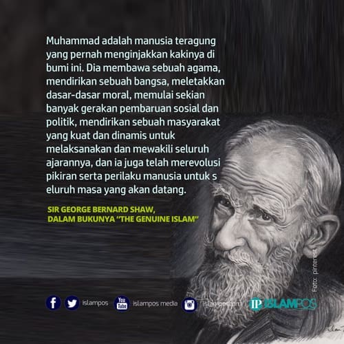 Ini Kata 12 Tokoh Besar Dunia tentang Nabi Muhammad SAW 3 Ini Kata 12 Tokoh Besar Dunia tentang Nabi Muhammad SAW 2