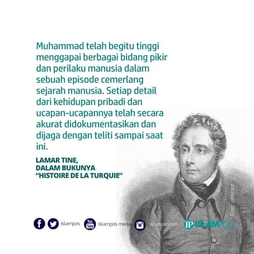 Ini Kata 12 Tokoh Besar Dunia tentang Nabi Muhammad SAW 4 Ini Kata 12 Tokoh Besar Dunia tentang Nabi Muhammad SAW 3