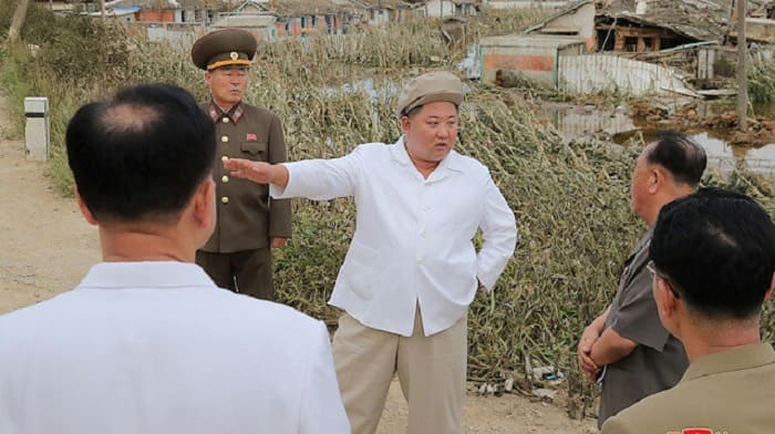 WHO Heran Tak Ada Satu pun Kasus Covid-19 di Korea Utara 1 Pemimpin tertinggi Korea Utara Kim Jong-un. Foto: KCNA