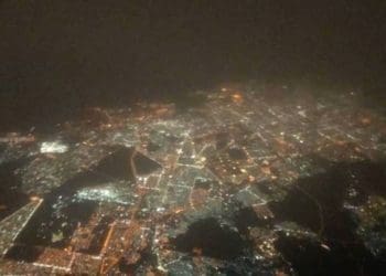 Pesawat Israel lewati langit Mekah. Foto: PIC