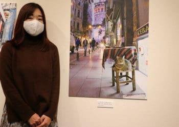 Fotografer Jepang gelar pameran foto "kucing Turki." Foto: Yeni Safak