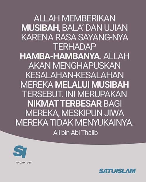 Ini Pesan Ali bin Abi Thalib tentang 6 Kenikmatan yang Utama 2 Ali bin Abi Thalib