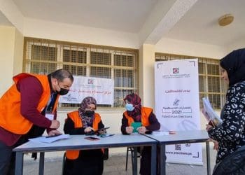 Pemilu Palestina. Foto: PIC