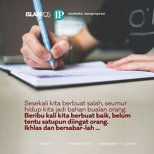 Kenapa Harus Jadi Orang yang Ikhlas, Bukan Orang yang Baik? 3 orang yang ikhlas