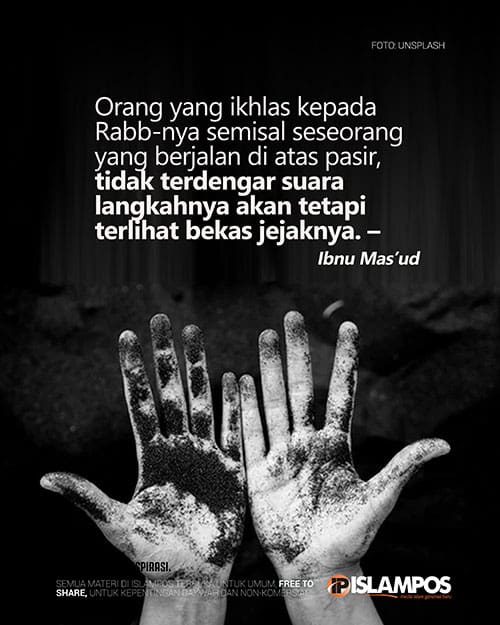 Kenapa Harus Jadi Orang yang Ikhlas, Bukan Orang yang Baik? 2 orang yang ikhlas