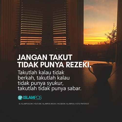 kesulitan Rezeki Dikejar Rezeki