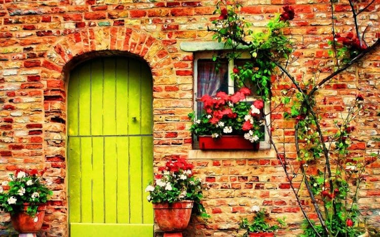 Ini 6 Adab Masuk Rumah dan 3 Adab Keluar Rumah 1 kriteria rumah islami, adab masuk rumah, pintu rumah ilustrasi pintu surga