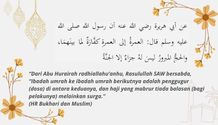 Masya Allah, Inilah 4 Pahala Haji yang Disebutkan dalam Hadis 3 Hadis pahala haji