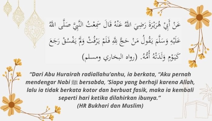 Masya Allah, Inilah 4 Pahala Haji yang Disebutkan dalam Hadis 5 hadis pahala haji
