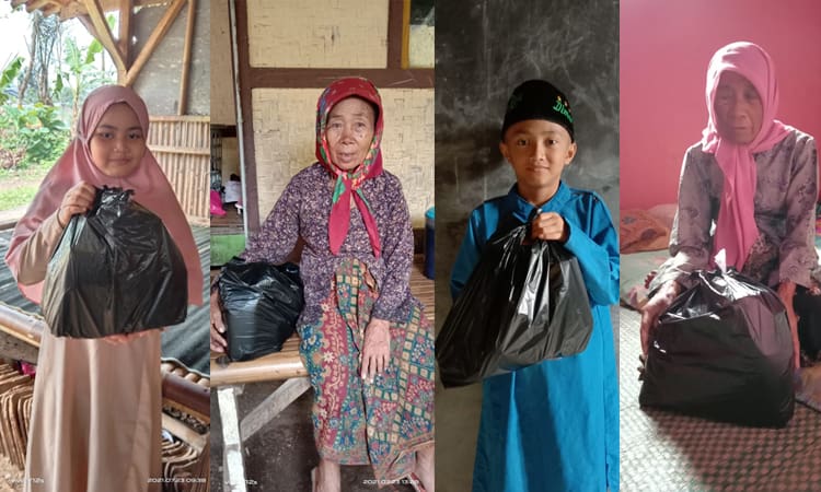 IslamposAid Serahkan Sedekah untuk Jompo dan Anak Yatim Piatu Senilai 1 Juta 1 Foto: IslamposAid