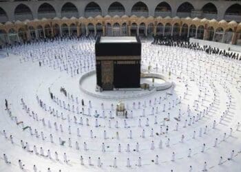 syarat Thawaf, haji metaverse, Jamaah haji 2021 kabah masjidil haram