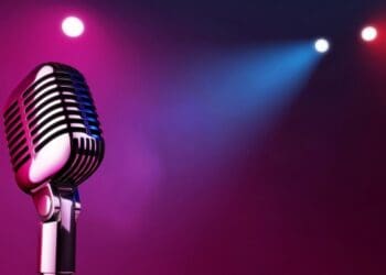 Ilustrasi musisi dan rapper muslim