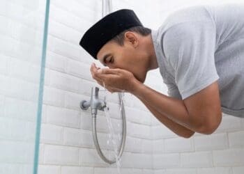 doa wudhu, ampunan ketika berwudhu, wudhu sunah harian