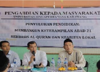 Ketua Tim PkM UNSIKA Dr. Dr. Achmad Junaedi Sittika, M.Pd.I,