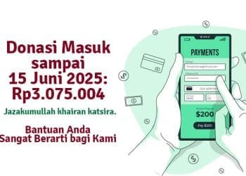 Laporan Donasi Islampos: Alhamdulillah, Sudah Terkumpul Rp3.075.004! 1