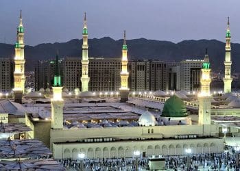 masjid nabawi, Warna Hijau untuk Penyembuhan