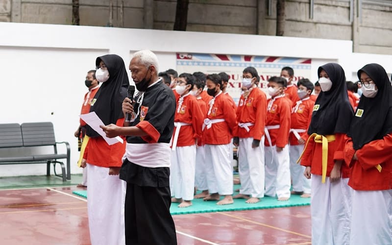 Dihadiri Mantan Menpora, Jakarta Islamic Girls Boarding School Gelar Kenaikan Sabuk Pencak Silat Al-Azhar 2 Jakarta Islamic Girls Boarding School