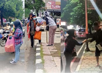 IslamposAid dan KJB Sebarkan Nasi Kotak Jumat Sore-sore Setelah Hujan 2