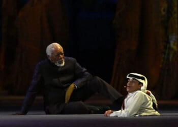 Morgan Freeman, Momen Paling Berkesan di Piala Dunia Qatar 2022
