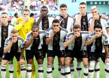 Aksi Tutup Mulut di Piala Dunia 2022