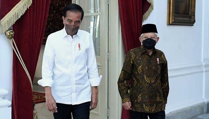 Lembaga Survei Ini Sebut 61% Masyarakat Puas Kinerja Pemerintahan Jokowi-Ma'ruf 1 jokowi