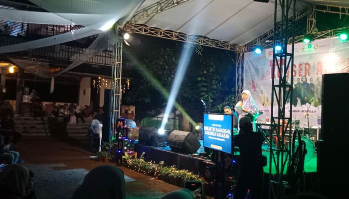 Keren Banget, Sekolah Alam Purwakarta Gelar Donasi untuk Turki, Hadirkan Grup Nasyid Gradasi 2 grup nasyid gradasi