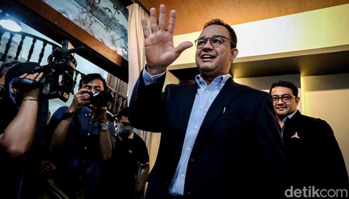 Begini Respons Anies soal Gibran Hadiri Acara Desa Bersatu 1 anies, demokrat