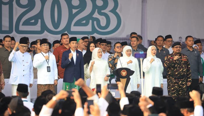 Hari Santri, Presiden: Santri Pilar Kekuatan Bangsa,Terbukti Sejak Zaman Perjuangan 3 Hari Santri