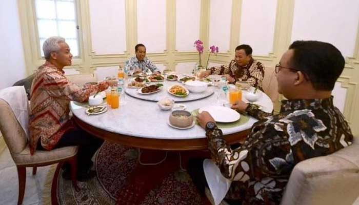 Undang Makan 3 Capres, Jokowi Dinilai Ingin Terkesan Netral 1 jokowi, capres