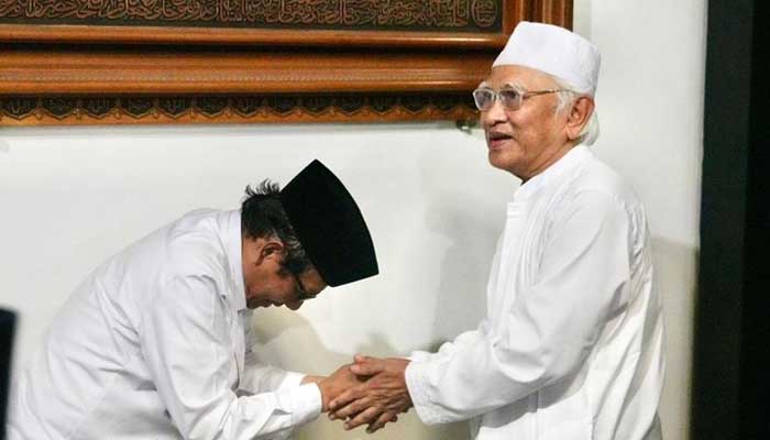 Mahfud MD Sowan dan Minta Doa ke Gus Mus 1 mahfud