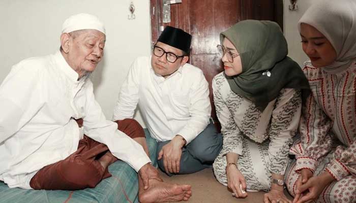 Daftar Kiai dan Gus yang Dukung AMIN, Terbaru Cak Imin Sowan ke Kiai Husein Ilyas 1 Cak Imin Sowan ke Kiai Husein Ilyas (Foto: Detik)
