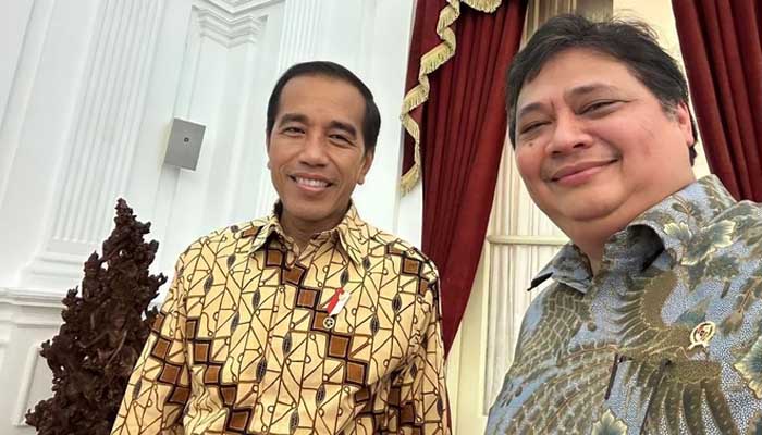 Respons Airlangga soal Isu Jokowi Bakal Gabung Golkar 1 jokowi, airlangga, golkar