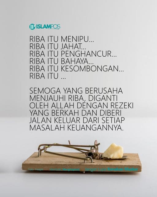 6 Cara agar Terbebas dari Utang Riba 3 Cara agar Terbebas dari Utang Riba