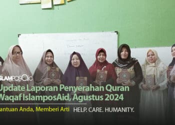 Laporan: Alhamdulillah, IslamposAid Serahkan 30 Quran Waqaf dengan Ukuran Khat yang Besar ke Rumah Quran Pusat Studi Islam (PSI) Purwakarta, Jabar! 3